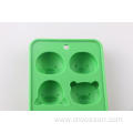 Cute animal toe funny silicone cake mold